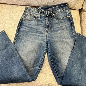 Jcrew medium rinse jeans